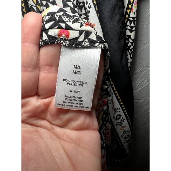 Signature Studio aztec patterned bohemian boho chic cardigan size m/l - Picture 6 of 8